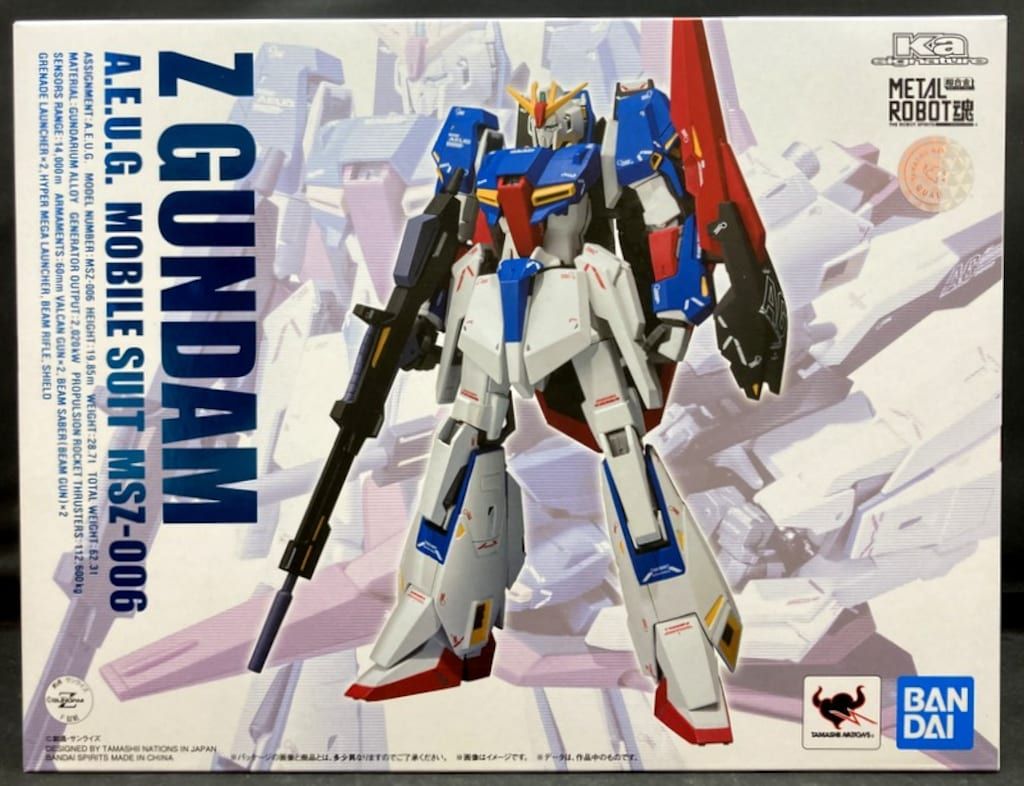 バンダイ LROBOT魂(Ka signature) Zガンダム