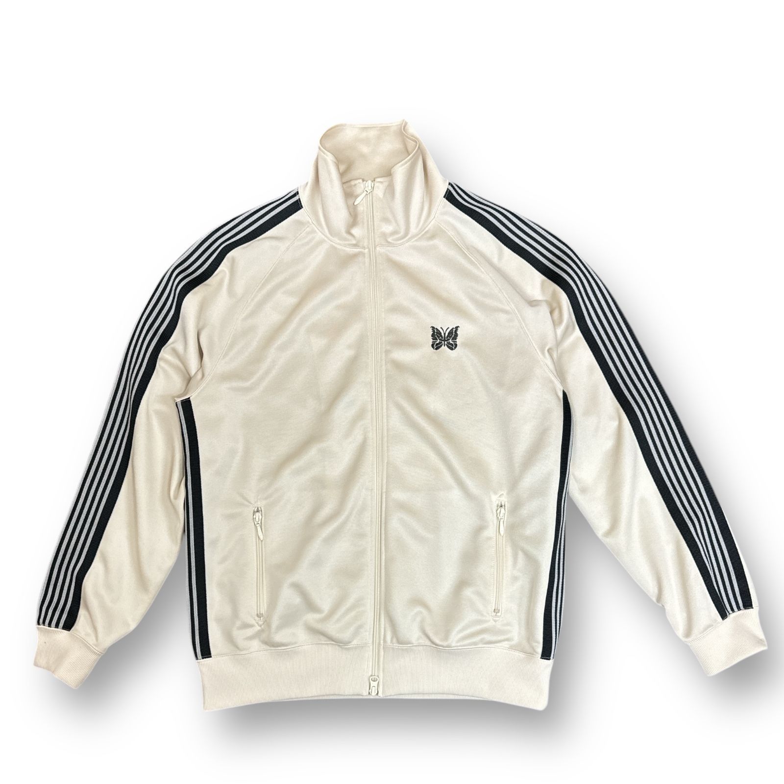 『Needles』　BRIDGE別注　トラックジャケット　23ss クリーム　L Needles BRIDGE別注 Track Jacket トラックジャケット ジャージ