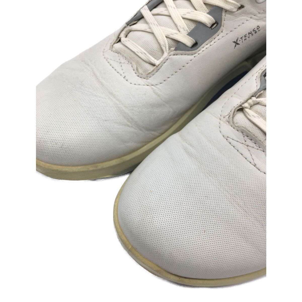 ECCO - coco 中古 エコー ecco ゴルフシューズ  40 25cm ホワイト バイオム ハイブリッド 4 スパイクレス シンプル [108204-01007] ECCO - coco 中古 エコー ecco ゴルフシューズ 25cm ホワイト