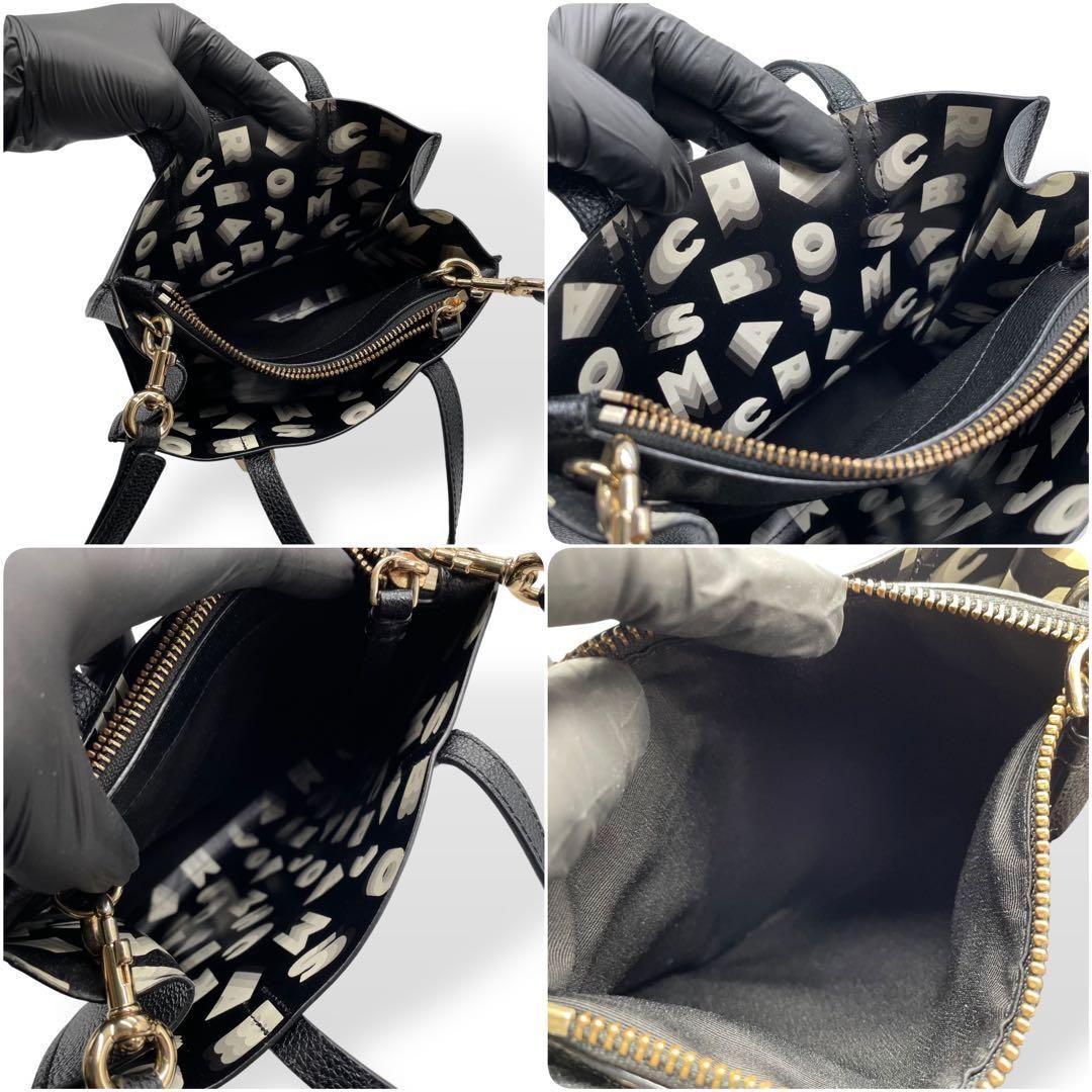 極美品 MARCJACOBS マークジェイコブス 2way ハンドバッグ 南京