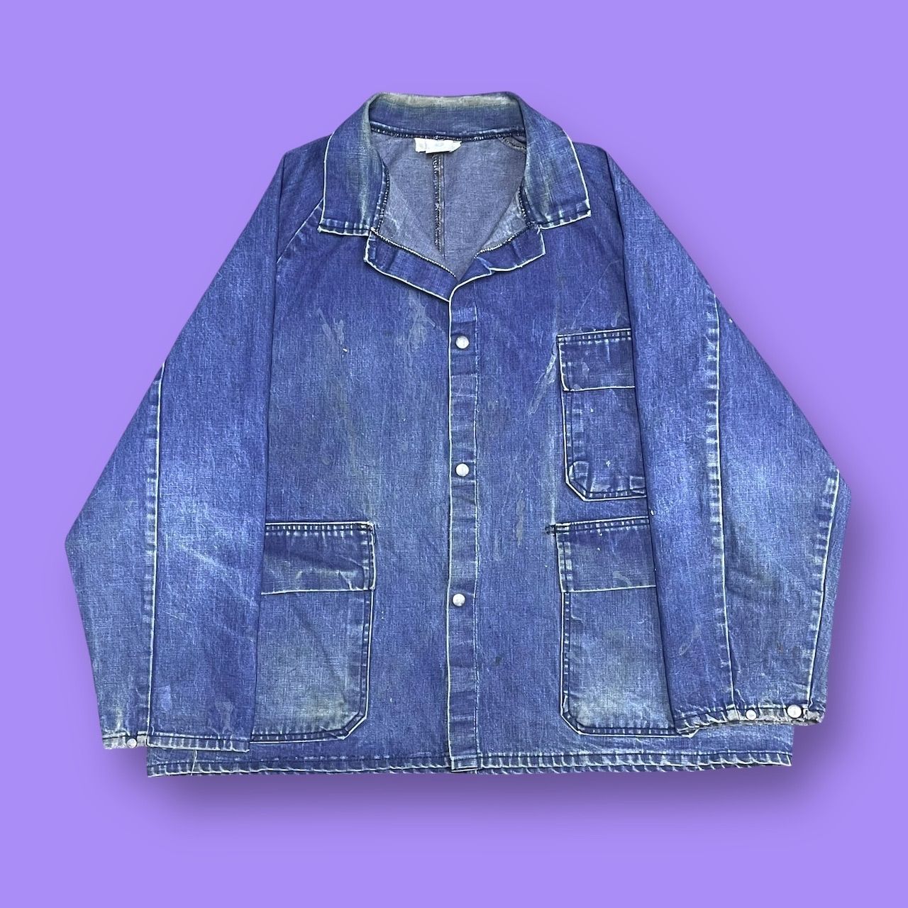 1960's Welding Jacket(Denim Fabric)