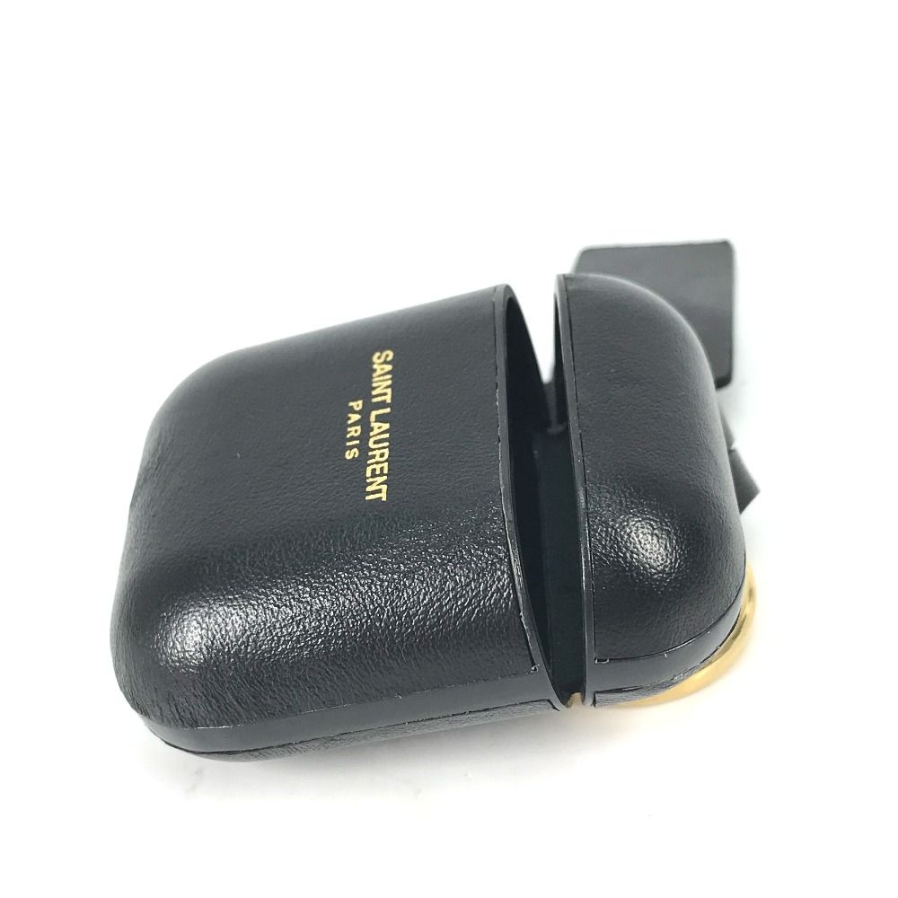 サンローランパリ レザー エアポッズケース ロゴ 635662 Air Pods