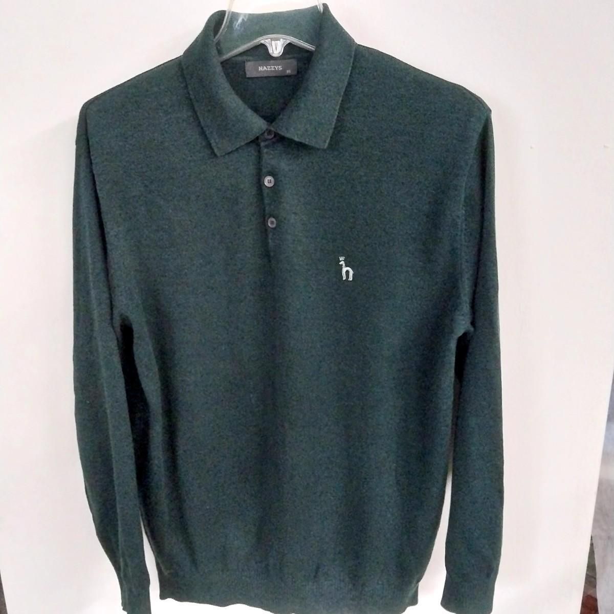 【Bunjang商品韓国直送】HAZZYS ニットシャツ ( M ）