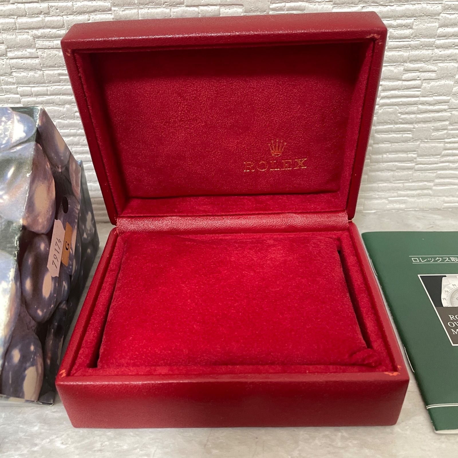 ROLEX 箱　ケース　赤箱 ROLEX 箱ケース赤箱