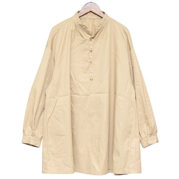 Porter Classic ポータークラシック GABARDINE STAND COLLAR LONG SMOCK SHIRT スタンド ロングスモックシャツ 8054000201778