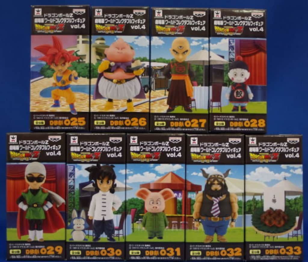 バンプレスト WCF ドラゴンボール Z 劇場版vol.4 全9種セット
