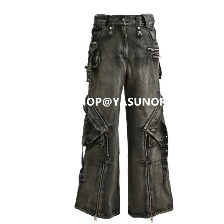 NO/FAITH STUDIOS CARGO DENIM PANTS / GRN - メルカリ