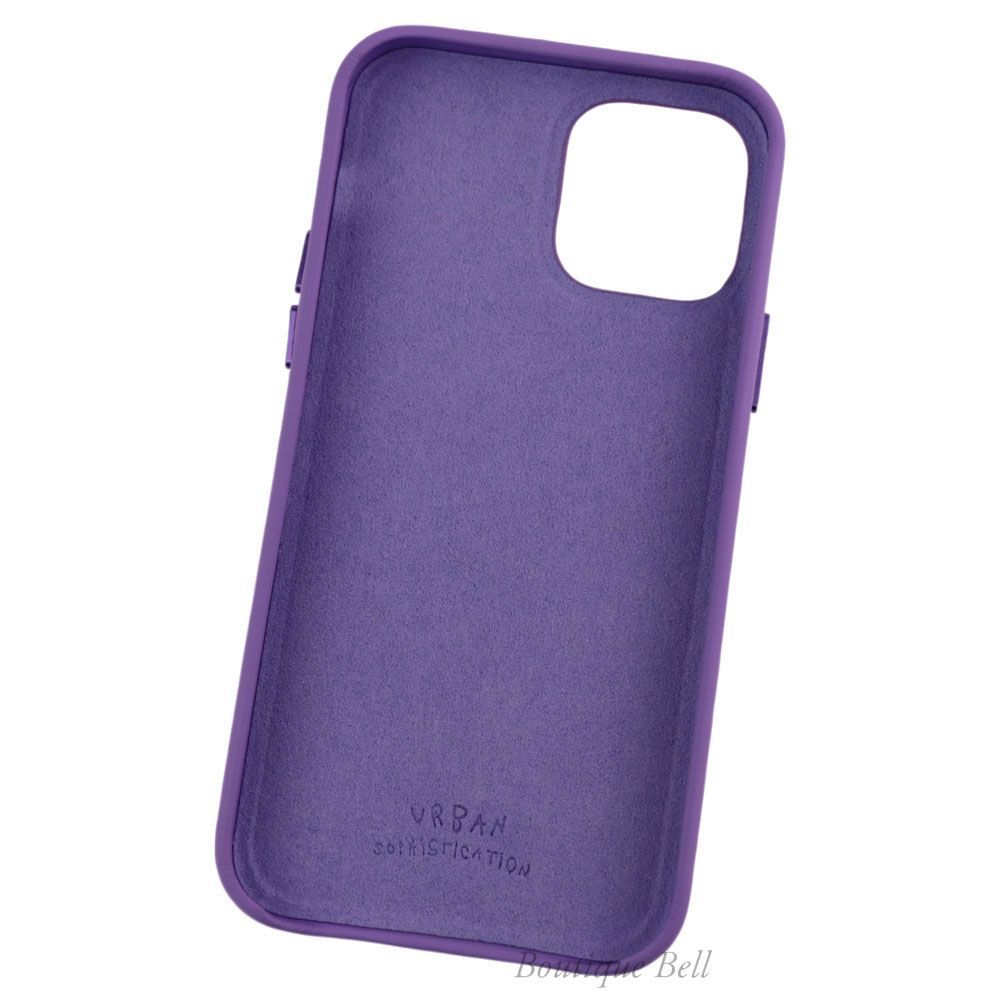 アーバンソフィスティケーション】iPhone12/12Proケース パープル