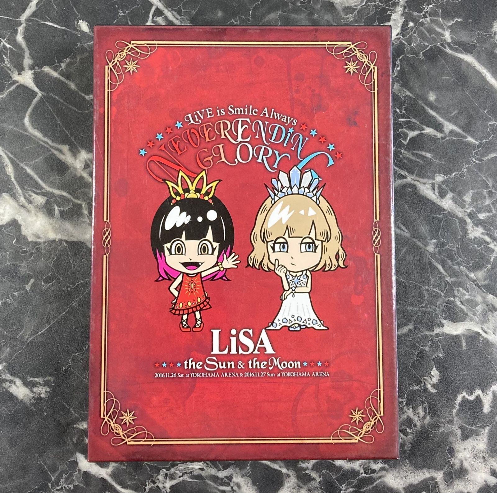 06. LiSA LiVE is Smile Always -NEVER ENDiNG GLORY- at YOKOHAMA ARENA 初回限定版  Blu-ray the Sun ＆ the Moon セット ※収納BOX付