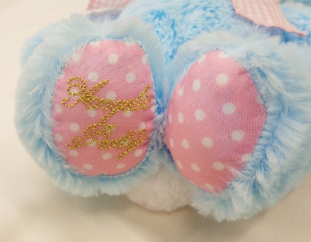 Angelic Pretty Toyboxはにかみベアー ぬいぐるみポーチ サックス