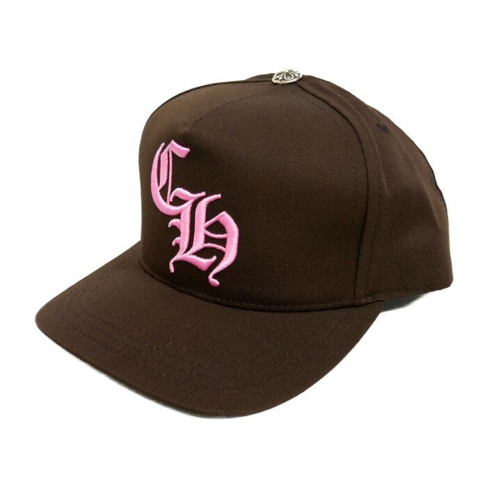 CHROME HEARTS CH 刺繍 CAP キャップ ブラウン BROWN 【公式通販】