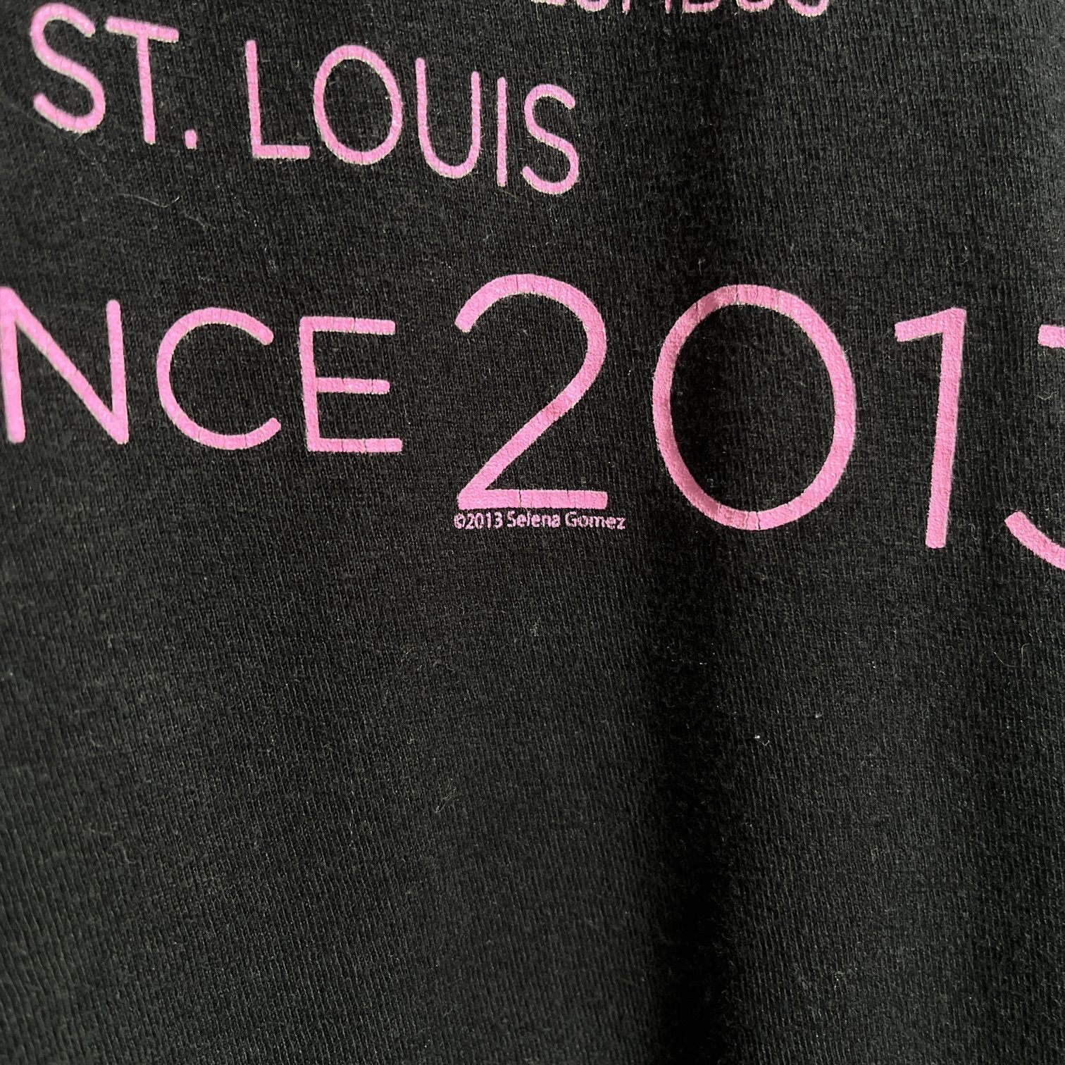 ◆【良品】TULTEX｜タルテックス，Selena Gomez｜セレーナゴメス，STARS DANCE 2013，&copy;︎2013，ミュージック，洋楽，POP，LIVE，TOUR，半袖Tシャツ