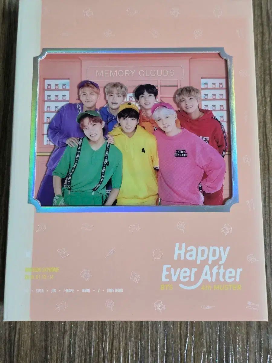BTS(防弾少年団・バンタン) MUSTER 4 dvd メリー Tor BTS Ever Happy