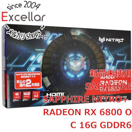 bn:11] SAPPHIRE製グラボ NITRO+ RADEON RX 6800 OC 16G GDDR6 11305-01-20G PCIExp  16GB - メルカリ