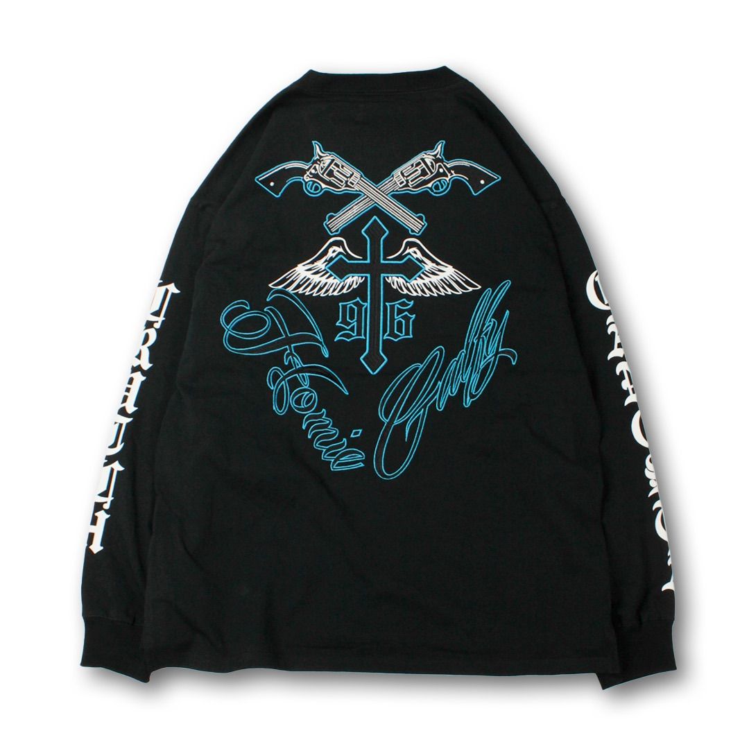 新作//【GALFY/ガルフィー：チカーノがるTee】ロンT 長袖Tシャツ