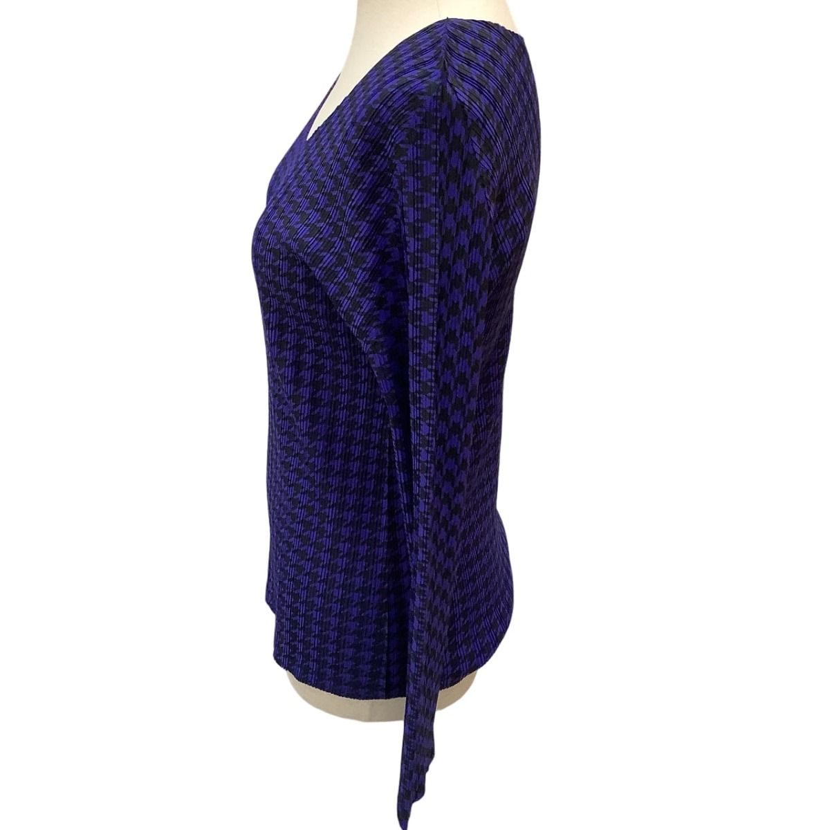 PLEATS PLEASE パープルカットソー ♪♪ISSEY MIYAKE イッセイミヤケ PLEATS PLEASE カットソー