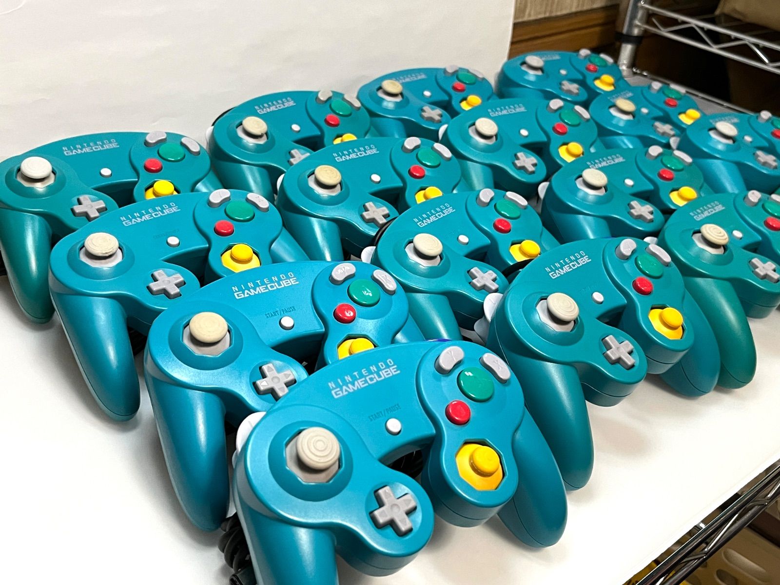 Nintendo GCコントローラ エメラルドブルー ゲームキューブ S15286