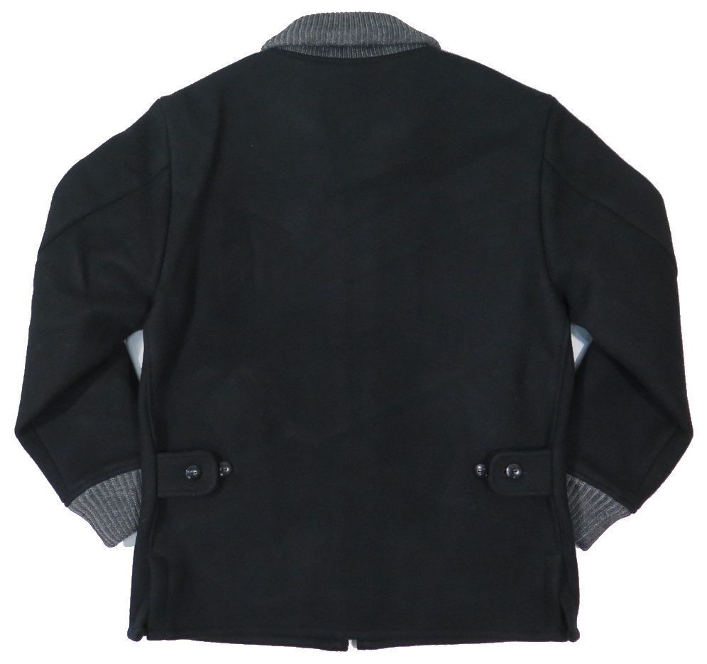 トロフィークロージング】ウールメルトン ファラオ ジャケット/黒