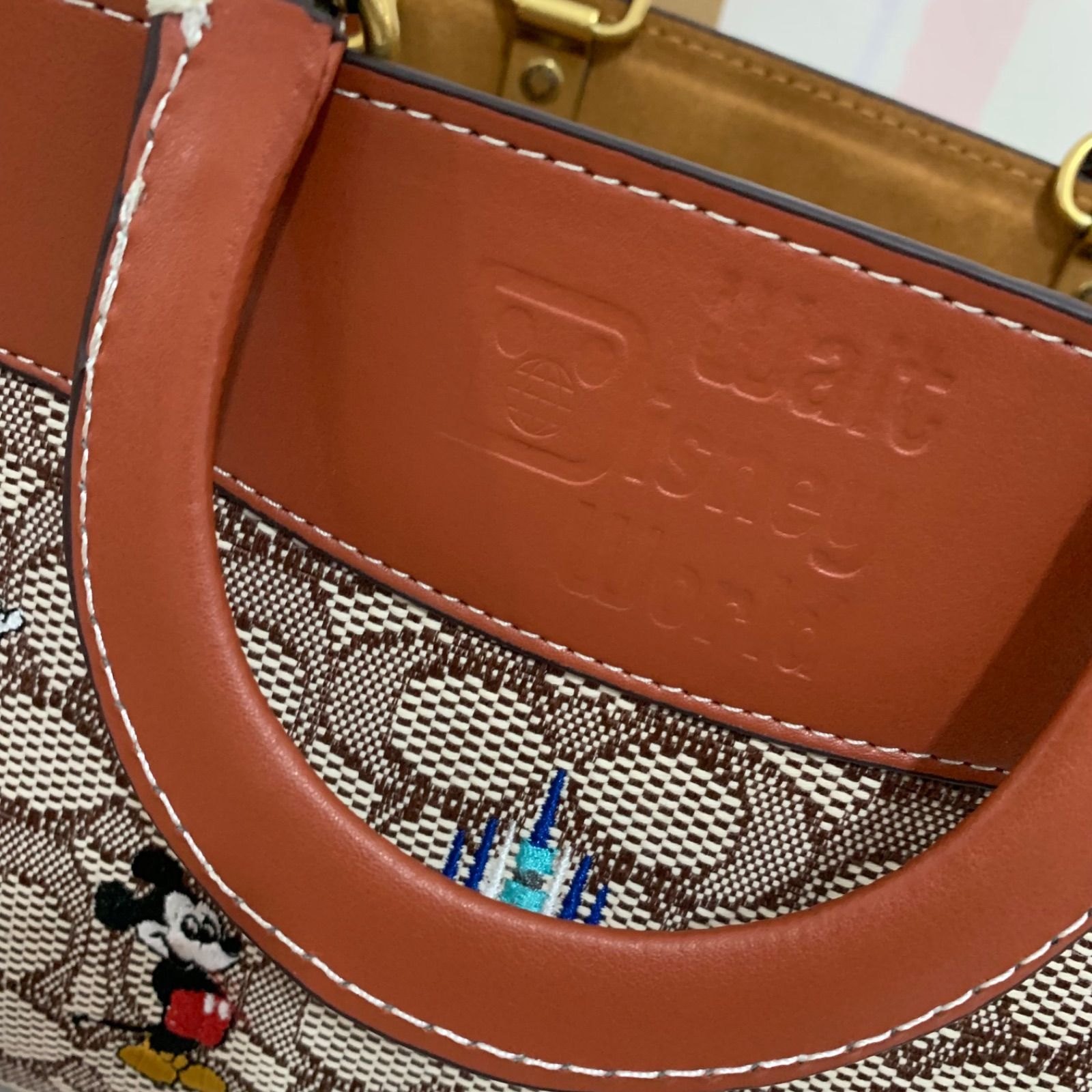 COACH 斜めがけ コーチ ディズニーコラボ 4way ミニトート - メルカリ