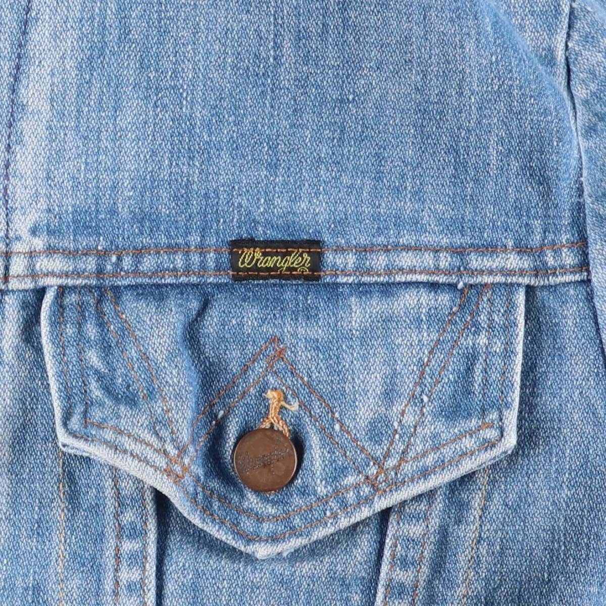 古着 70年代 ラングラー Wrangler デニムジャケット Gジャン USA製 