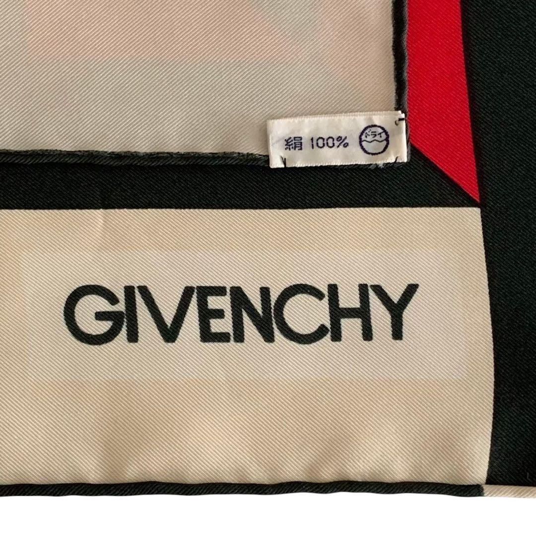 驚きの激安価格 スカーフ ジバンシー GIVENCHY 大判 グリーン レッド クリーム 小物