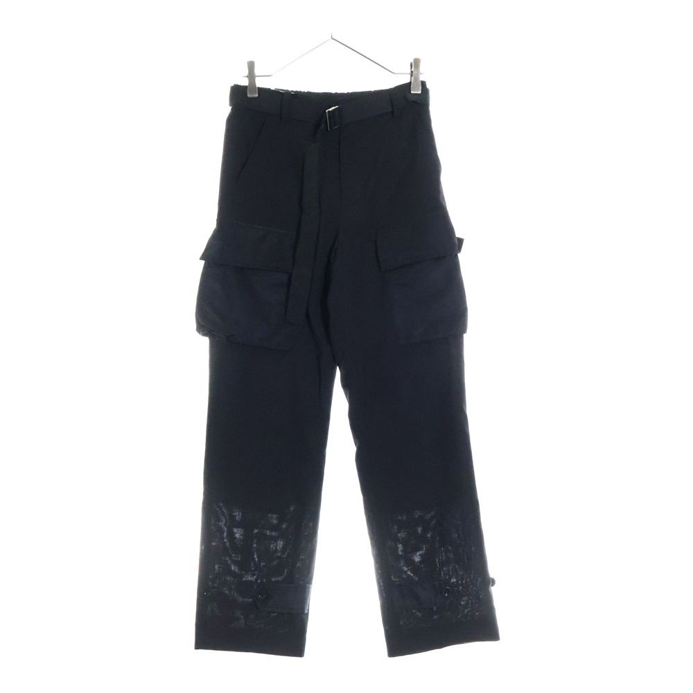 【正規品】Sacai 24AW ミリタリー パンツ sacai サカイ 24SS Rip Stop Pants リップストップ カーゴパンツ