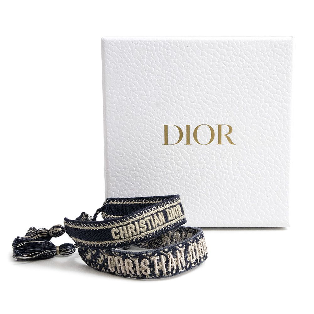 《未使用》バリ限定 Christian Dior ブレスレット ミサンガアクセサリー