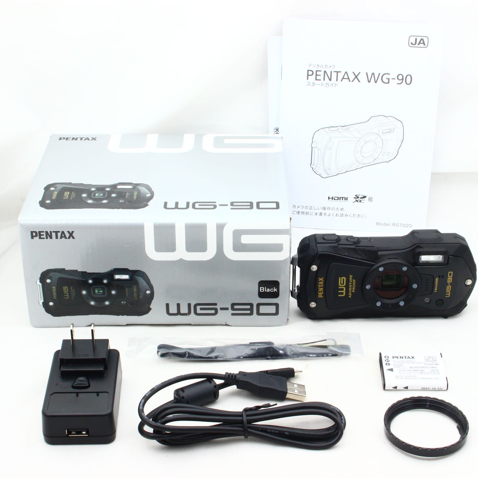 PENTAX WG-90 ブラック - メルカリ