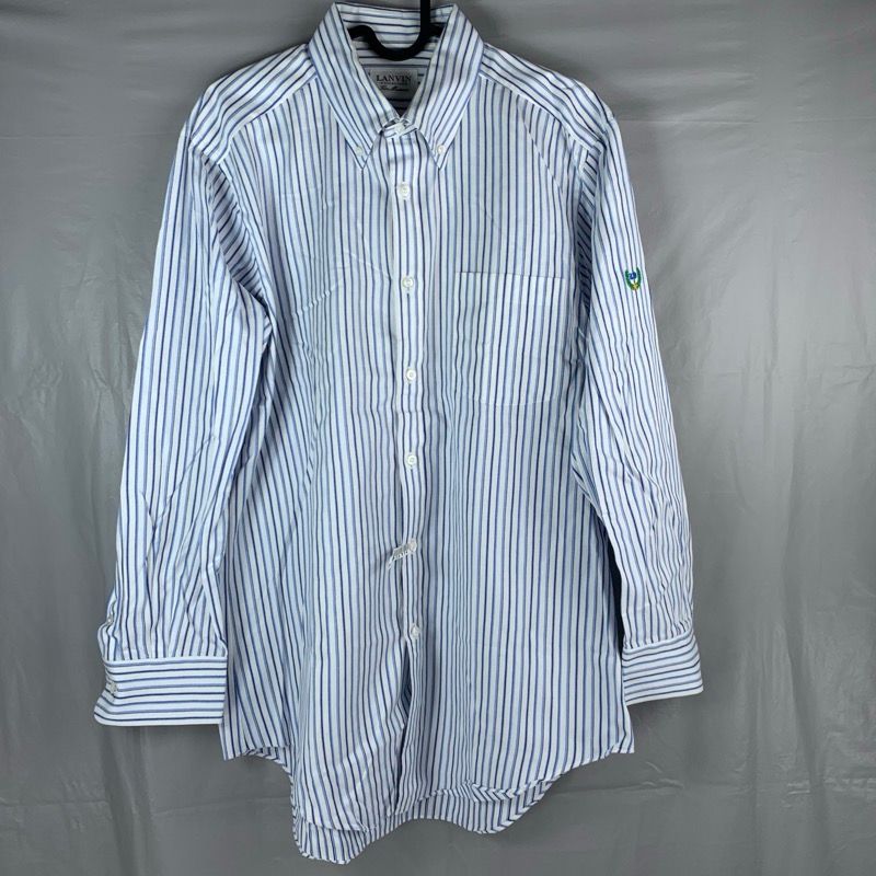 ランバン LANVIN シャツ 長袖 ストライプ サイズ不明 893127