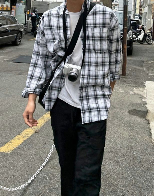[COSYHARU公式] Simon Check Overshirt 関税・送料込み COSYHARU】Simon Check Overshirt (COSYHARU/シャツ) 97720777