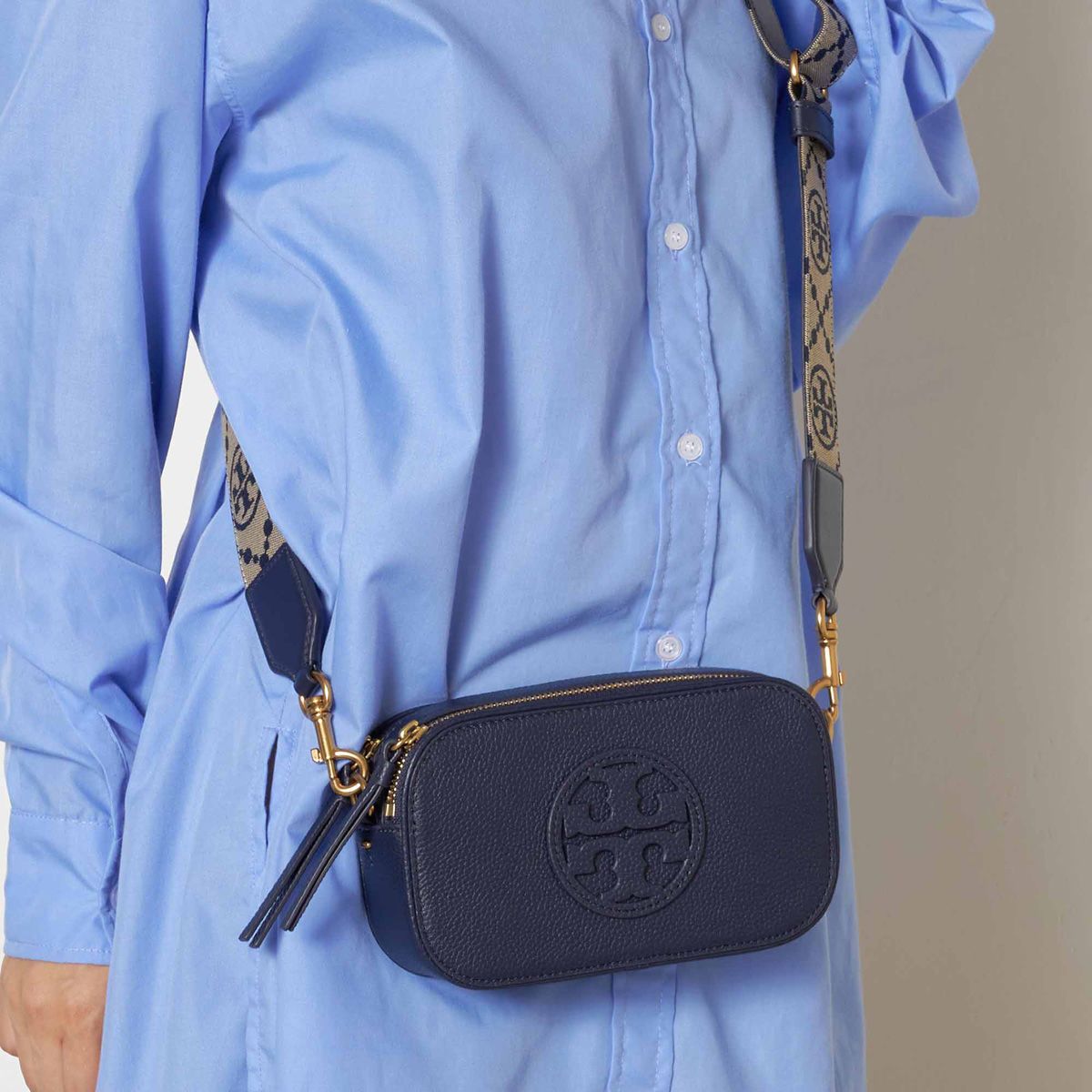 新品 トリーバーチ TORY BURCH ショルダーバッグ ミラー トリー 