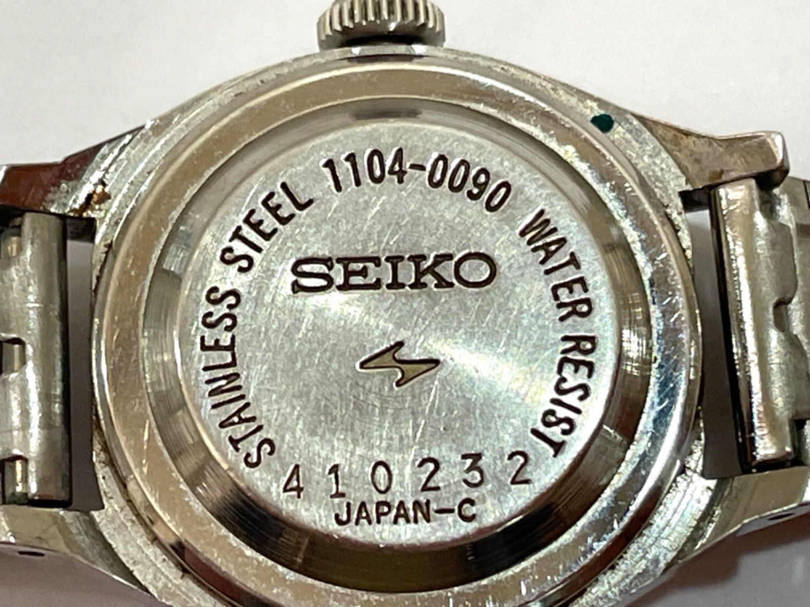 稼働品 SEIKO 1104-0090 セイコー 21石腕時計 手巻き レディース 
