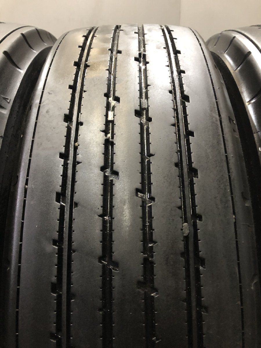 札幌発 引取OK BS RIB R173 245/80R17.5 133/131J 17.5インチ トラックタイヤ 夏タイヤ 6本 21年製 バリ溝 4t 増トン 　(KTS037)