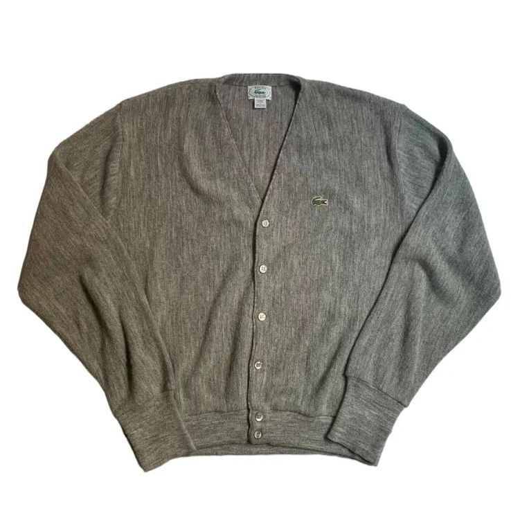 IZOD LACOSTE アクリルカーディガン　あいみょん LACOSTE アクリルカーディガン あいみょん着用 - メルカリ