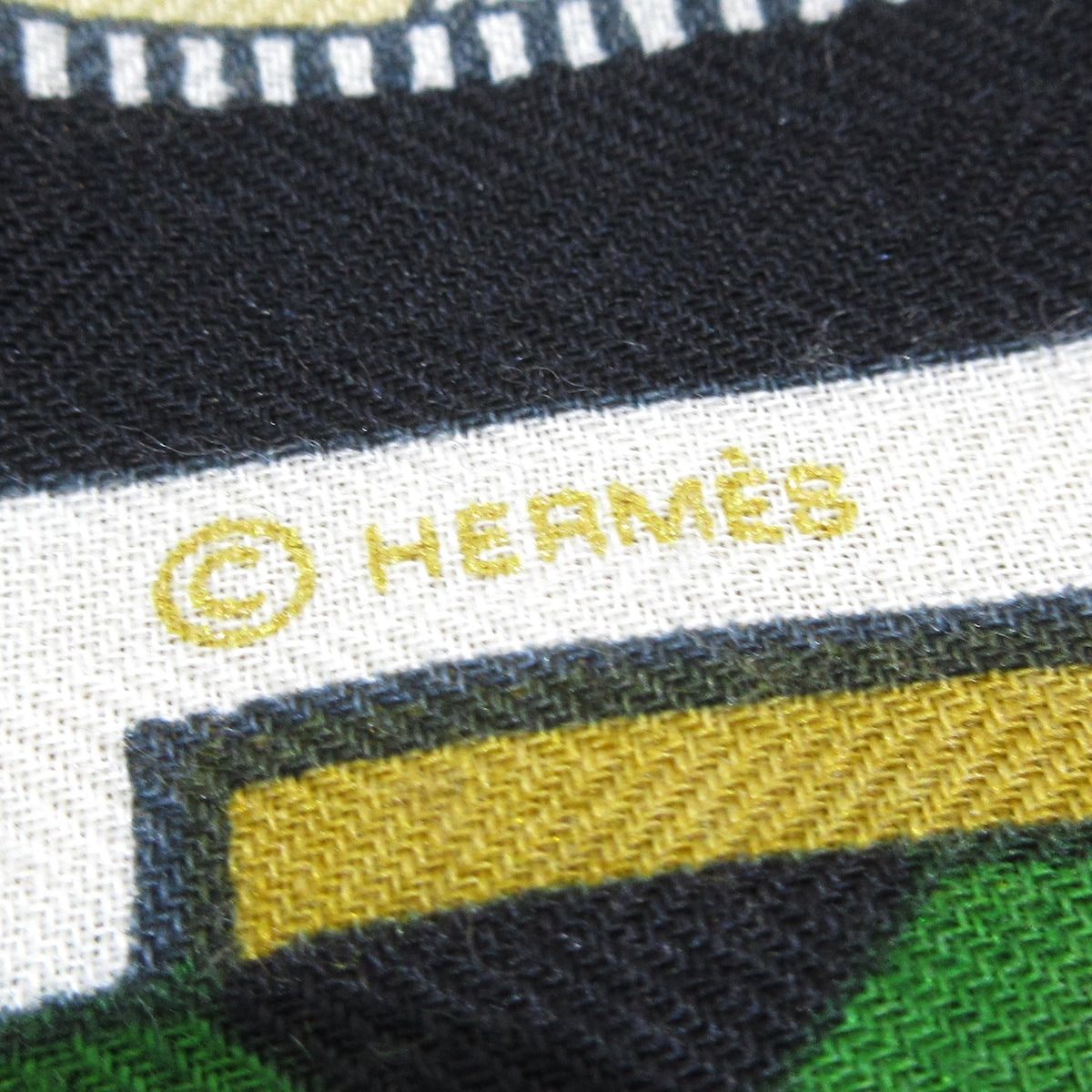 HERMES(エルメス) ストール(ショール)美品 カレジェアン/カレ140  