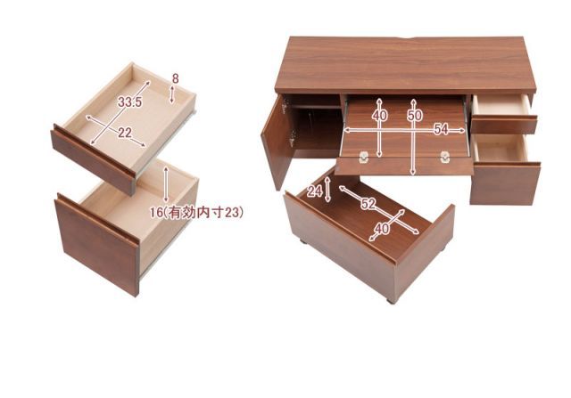 天然木アルダーローデスク
