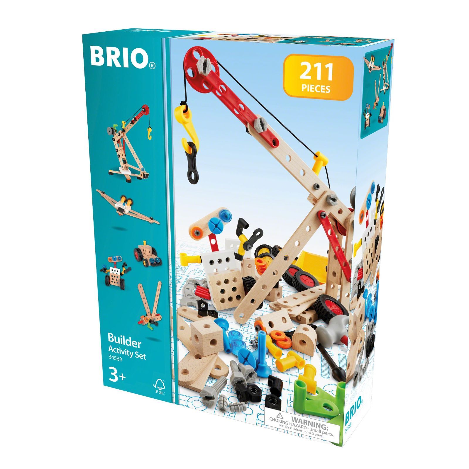 人気商品】(ブリオ) BRIO ビルダー アクティビティセット [全210ピース