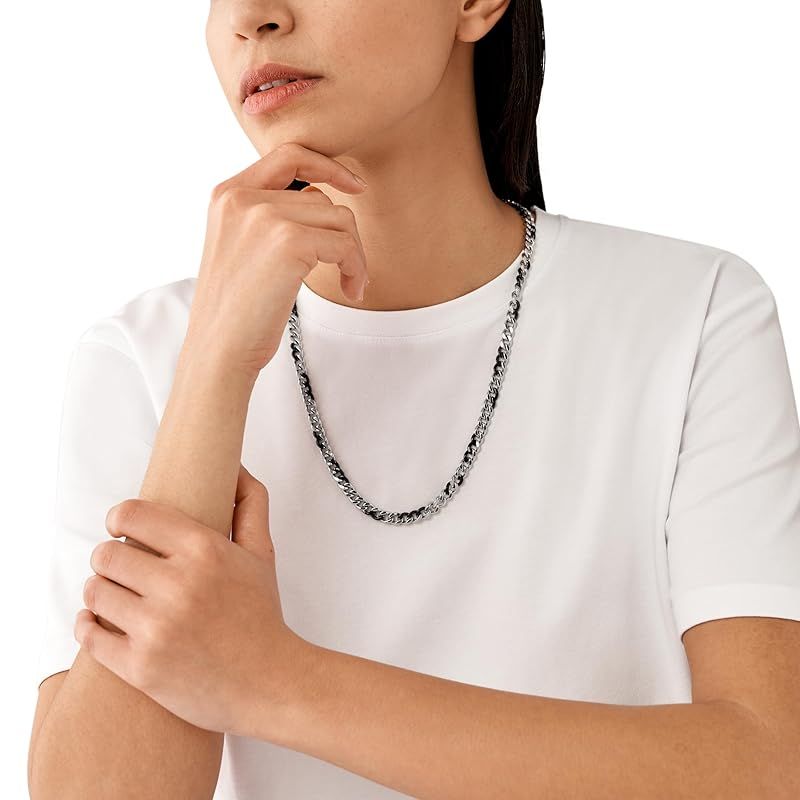 diesel Dx153404040 ステンレススチール ネックレス DX1534040