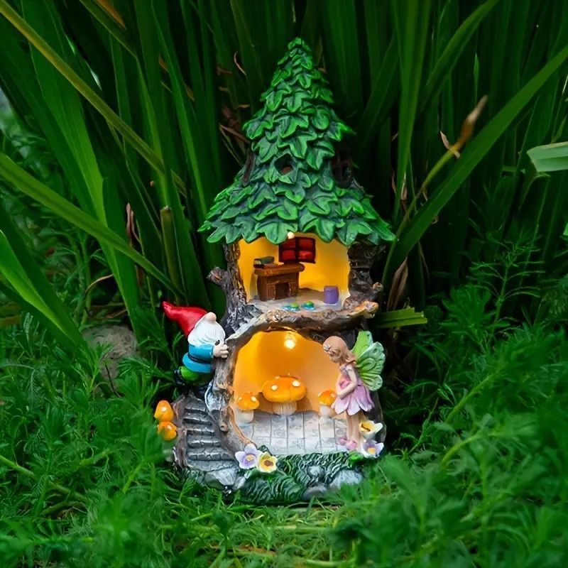 ガーデン オーナメント ソーラー フェアリーハウス 【公式通販】