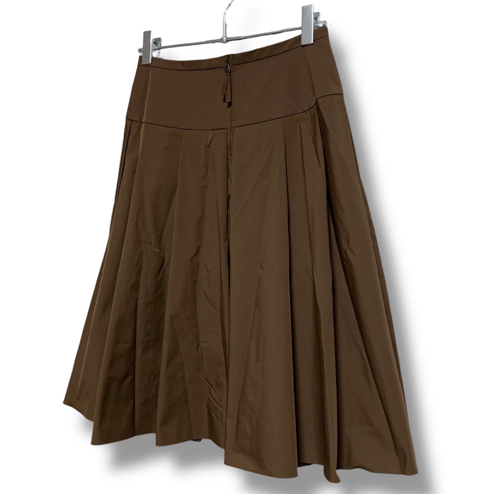 FOXEY NEW YORK フォクシーニューヨーク ブラウン フレアスカート