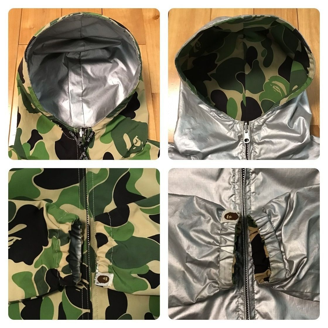 A BathingApeリバーシブルジャンパーLsize 中古・古着通販】Aape BY A BATHING APE (エーエイプ バイ ア