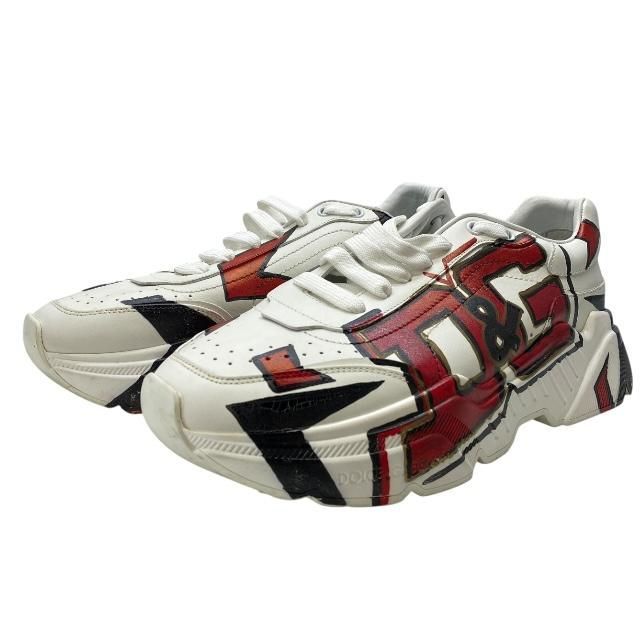 Dolce & Gabbana スニーカー ホワイト/ブラック/レッド Dolce & Gabbana スニーカー ホワイト/ブラック/レッド