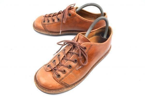 ☆トリッペン/trippen☆カジュアルレザーシューズ【24.0/茶】◇i-60  