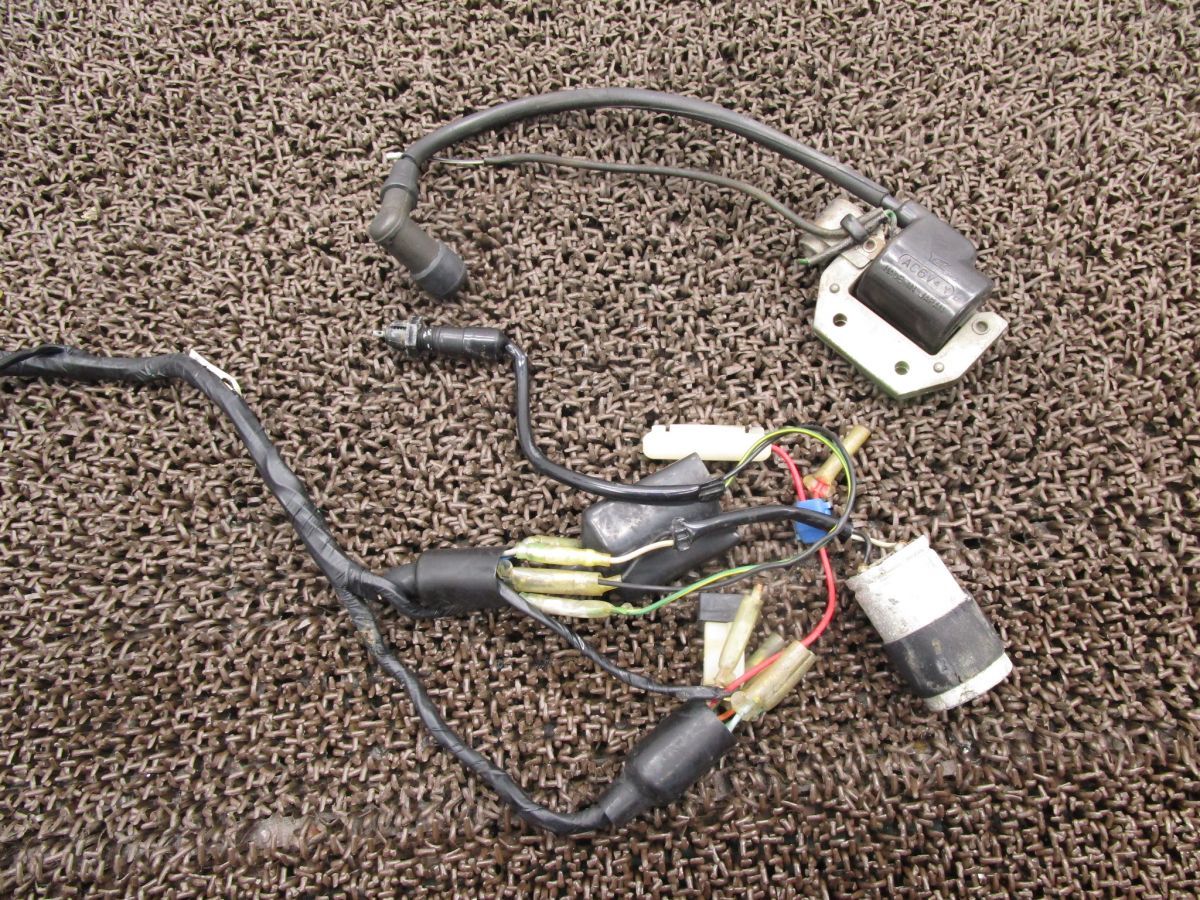 TL125 メインハーネス イグニッションコイル A4785 TL125 ホンダ プラグキャップ TL125E キャブ車 BRIGHTFACE_UK