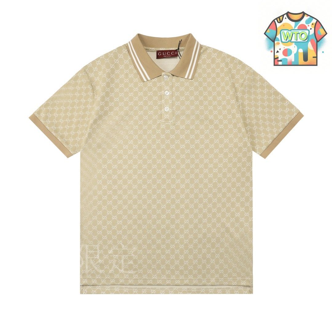 gucci ポロシャツ 今日WTO】Gucci 2025 カラーブロック ダブル G ロゴ ポロシャツ