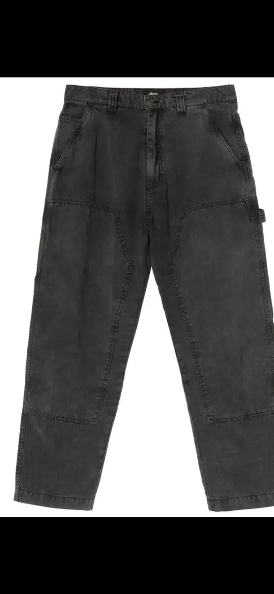 STUSSY ステューシー ダブルニー ブラックデニム ワークパンツ 30