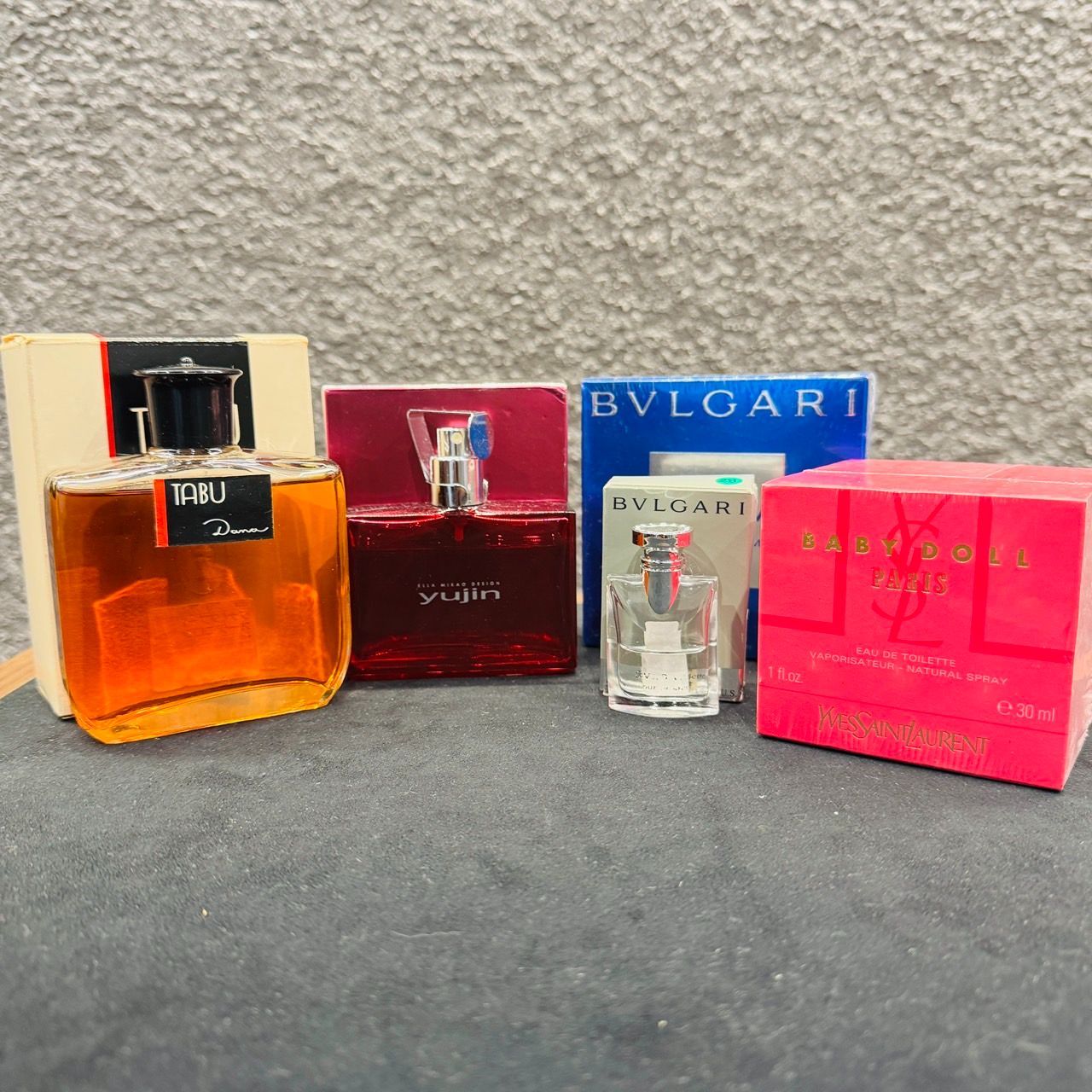 【激安通販 オンラインショップ】日用品 未使用品あり】香水5点セット BVLGARI ELLA LAURENT SAINT YVES 香水(男性用)