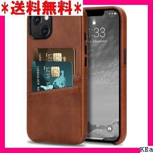 ☆ TENDLIN iPhone 13 ケース 手帳型 財 13カバー ブラウン - メルカリ