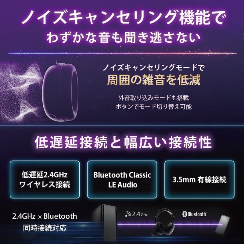  メーカー SONY ソニー ゲーミングヘッドセット WH G 910 N W INZONE H 9 II ホワイト ノイキャン搭載 ゲーミングヘッドホン ヘッドセット ヘッドホン