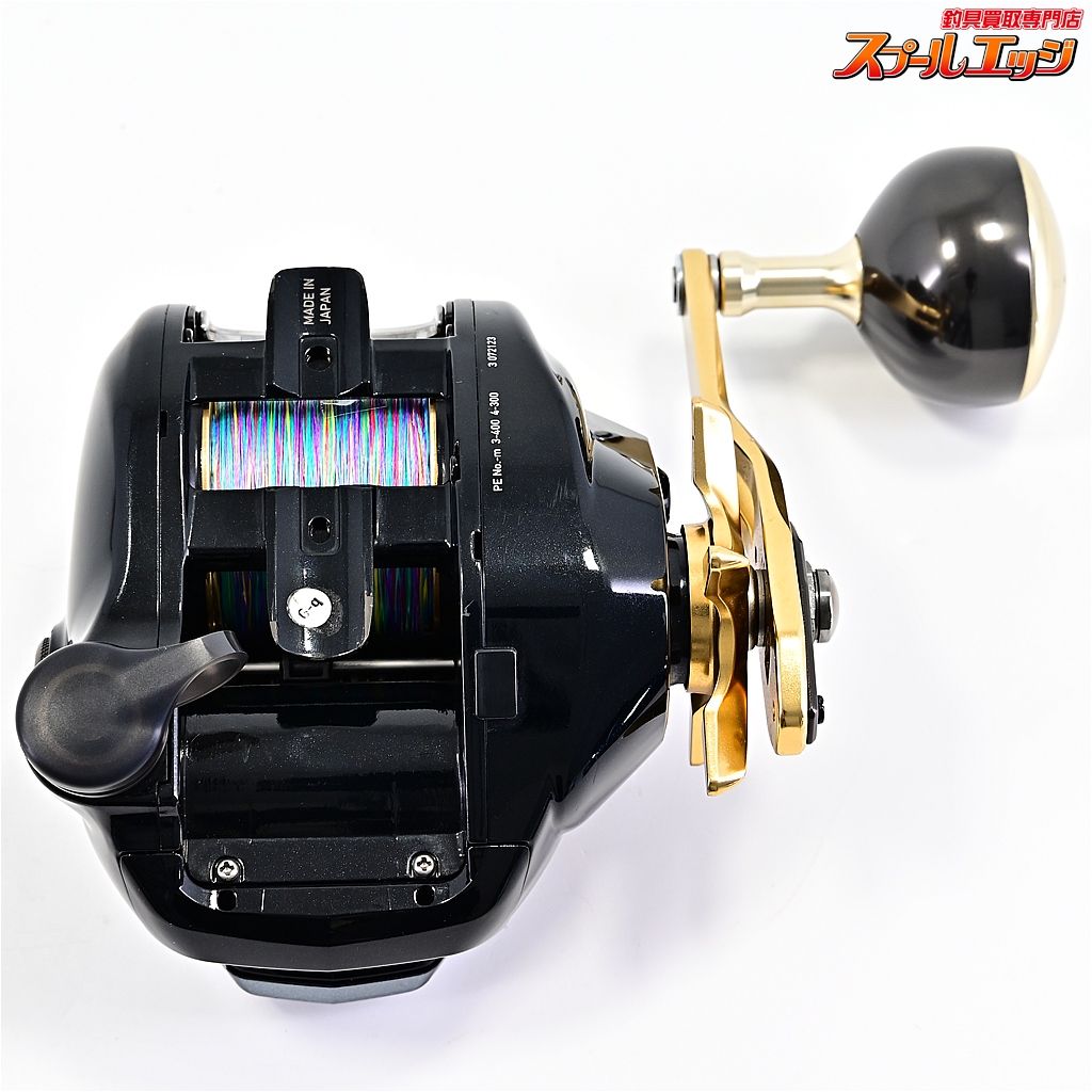 【ダイワ】 21シーボーグ G300J 使用距離51.7km 使用時間76時間